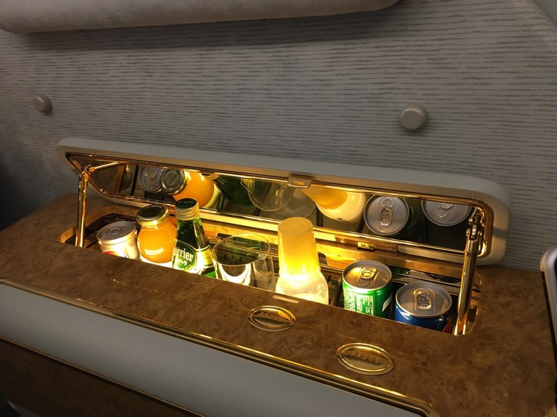 Emirates A380 First Class Suite Auckland to Sydney