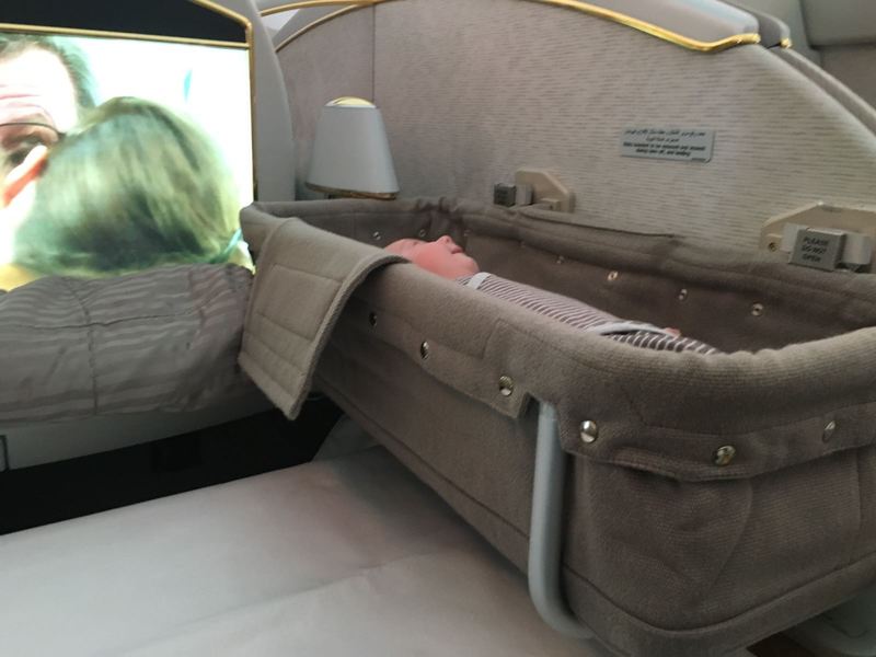 Emirates A380 First Class Suite Auckland to Sydney