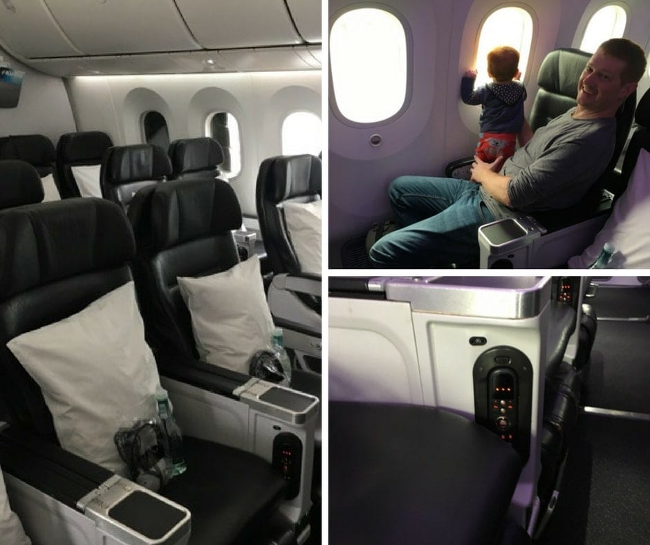 Air New Zealand premium economy 787