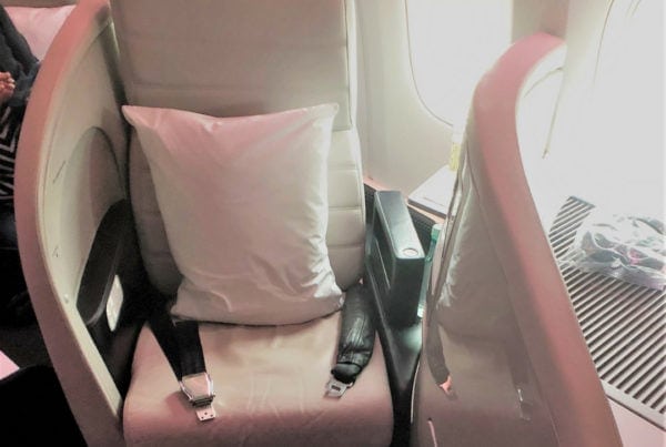 air new zealand business premier seat 4