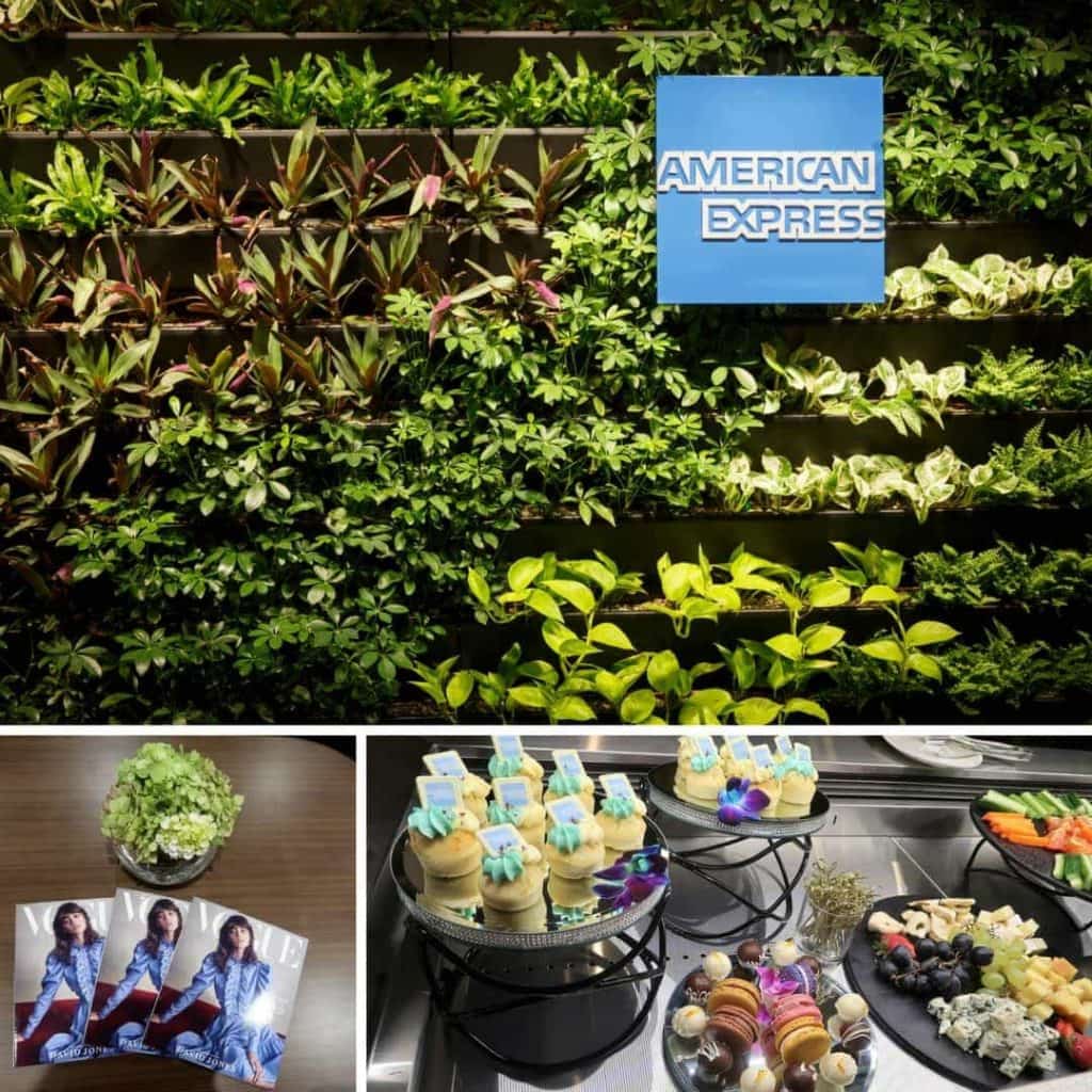 American Express Lounge at Melbourne Airport montage