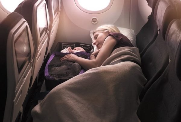 air new zealand skycouch adult infant