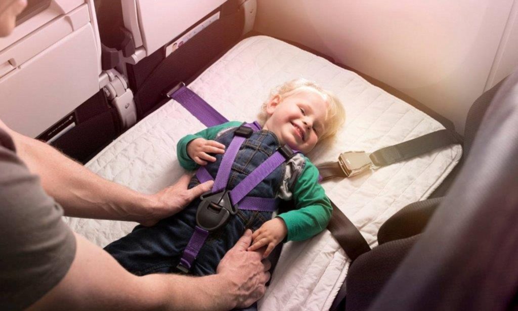 air new zealand skycouch child harness