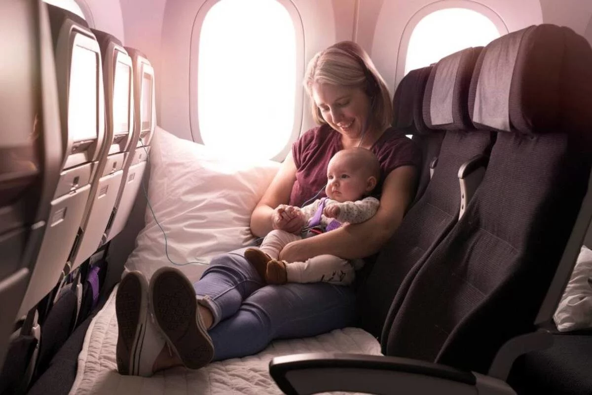 air new zealand skycouch adult infant