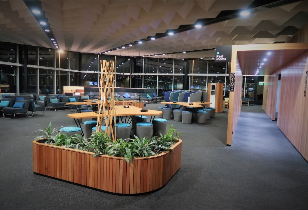 air new zealand economy class review koru lounge christchurch airport